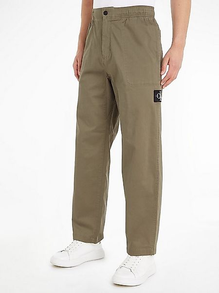 Calvin Klein Jeans Sweathose BADGE TRIM WOVEN PANT günstig online kaufen