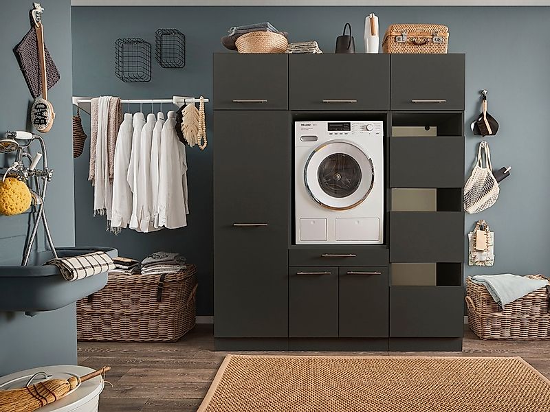 Laundreezy Mehrzweckschrank-Set "LAUNDREEZY LDSK6", Breite 167,5 cm günstig online kaufen