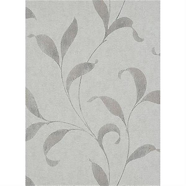 Erismann Vliestapete Flora, Grau, Weiß, Beige, günstig online kaufen