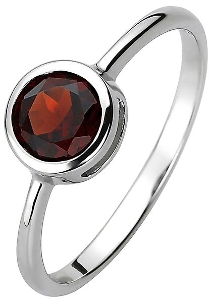 JOBO Fingerring, 925 Silber mit Granat günstig online kaufen