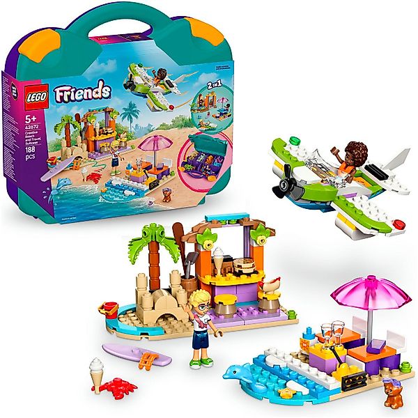LEGO® Kreativer Reisekoffer (42672), LEGO Friends Konstruktionsspielsteine, günstig online kaufen