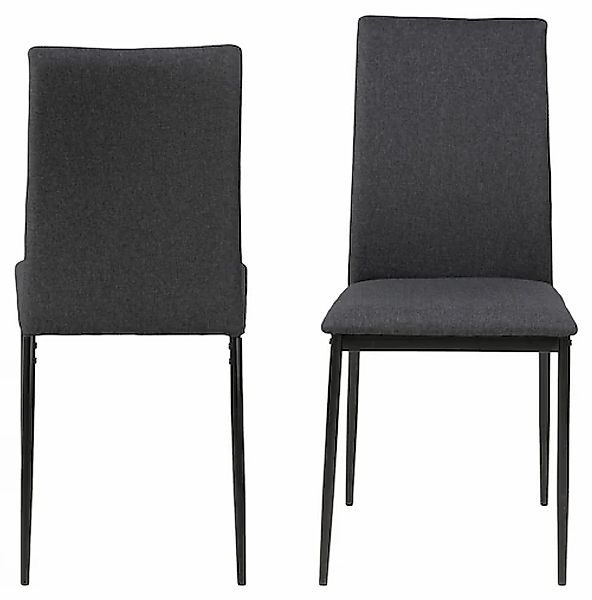 ACTONA GROUP Esszimmerstuhl »Demina«, (Set), 4 St., in Samtvelours oder Kun günstig online kaufen