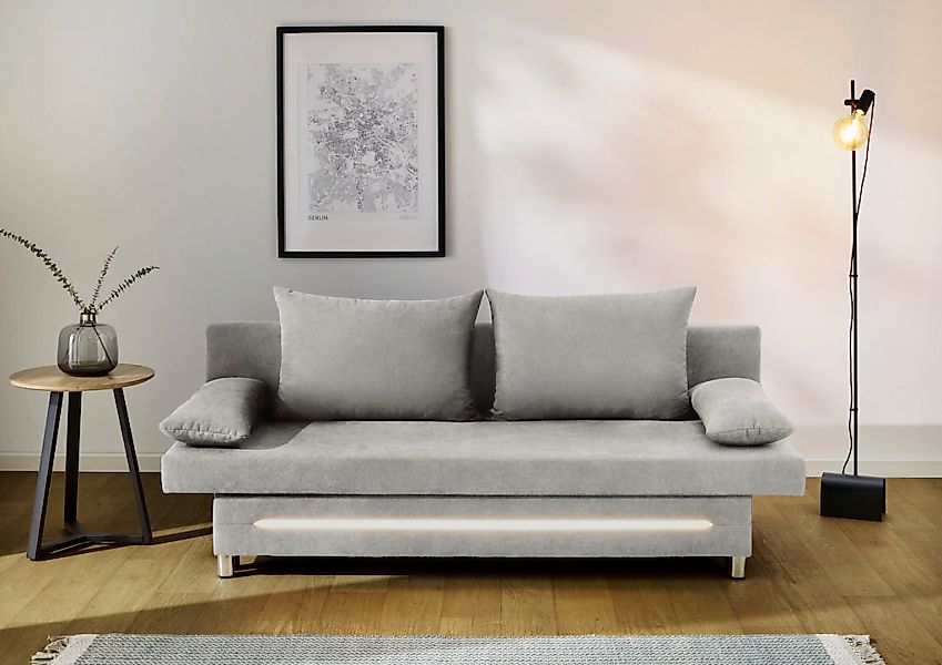 Jockenhöfer Gruppe Schlafsofa "Sunrise, mit dimmbarer LED-Beleuchtung", Gäs günstig online kaufen