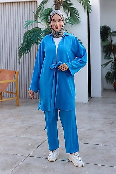 MİSSKAYLE Hosenanzug Kimono-Set mit Krawatten-Detail günstig online kaufen