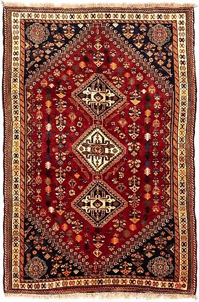 morgenland Wollteppich »Shiraz Medaillon 257 x 160 cm«, rechteckig günstig online kaufen