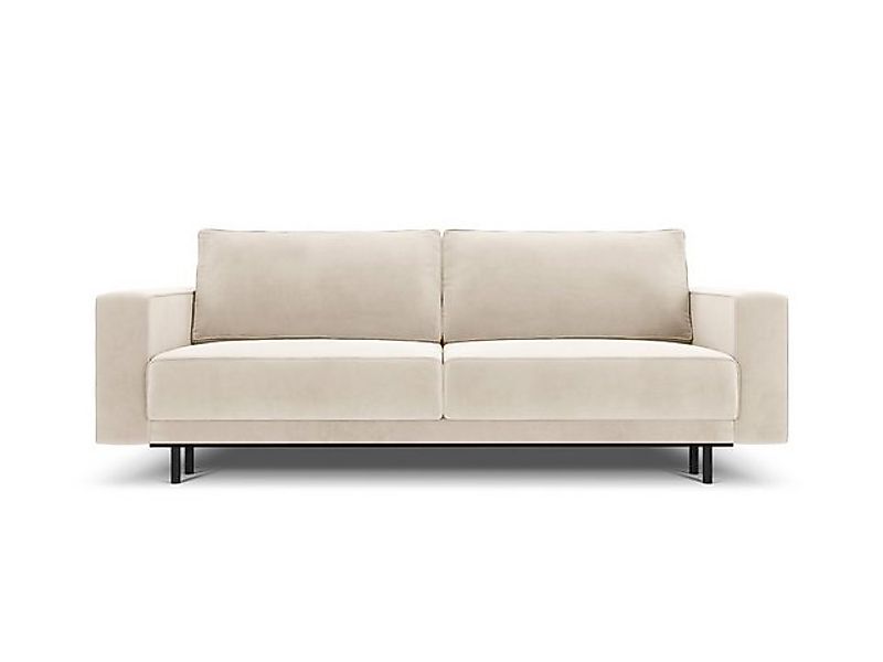 Micadoni Schlafsofa Caro, 3-Sitzer mit Bettkasten günstig online kaufen