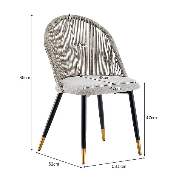 Ofcasa Esszimmerstuhl Polsterstuhl (2er Set), Samtstuhl günstig online kaufen