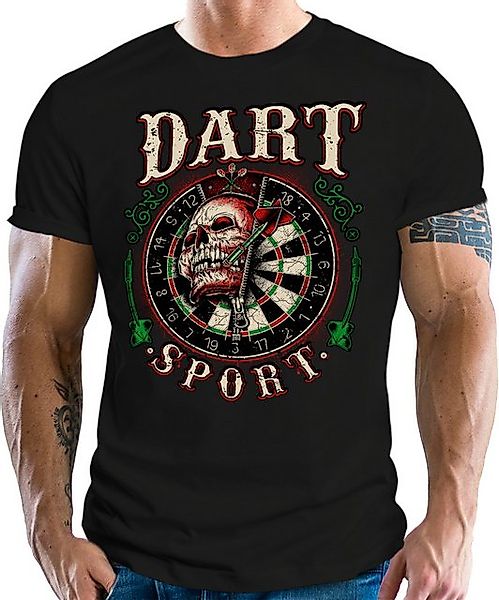 LOBO NEGRO® T-Shirt für Dartspieler: Dart günstig online kaufen