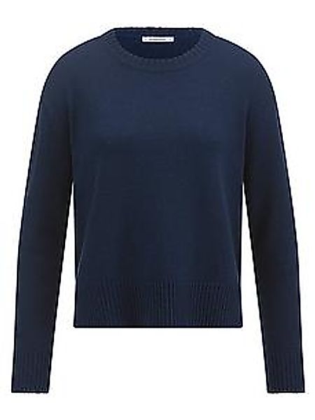 Rundhals-Pullover Peter Hahn blau günstig online kaufen