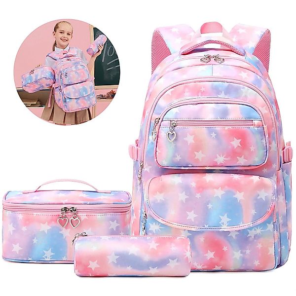 RWEUOQ Schulrucksack Schulrucksack Schulrucksack-Set Schultasche Teenager günstig online kaufen