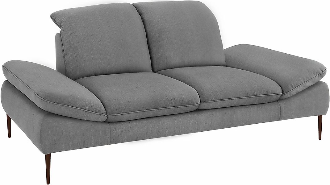 W.SCHILLIG 2-Sitzer "enjoy&MORE", Sitztiefenverstellung, Füße bronze pulver günstig online kaufen