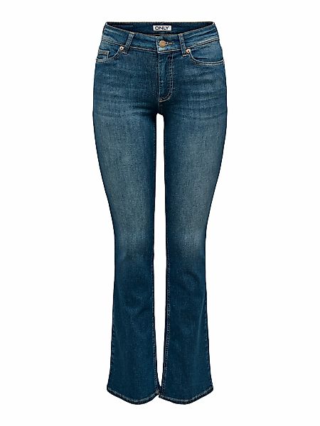 ONLY Bootcut-Jeans "ONLBLUSH MID FLARED DNM REA260 NOOS" günstig online kaufen