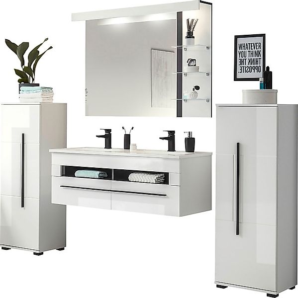 INOSIGN Badmöbel-Set »Cantara, Bad im modernen Design, 4-teiliges Badezimme günstig online kaufen