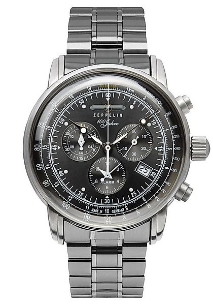 ZEPPELIN Quarzuhr 100 Jahre Zeppelin Stahl/Schwarz günstig online kaufen
