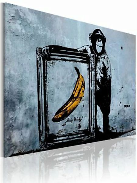 artgeist Wandbild Inspired by Banksy mehrfarbig Gr. 60 x 40 günstig online kaufen