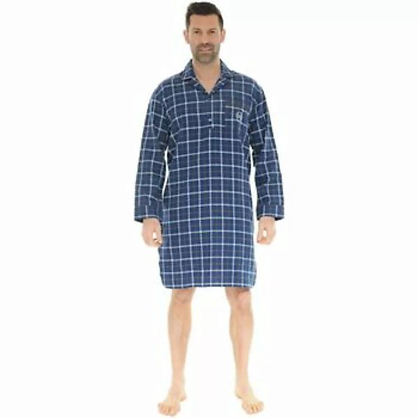 Christian Cane  Pyjamas/ Nachthemden CHEMISE DE NUIT BLEU DORIAN günstig online kaufen