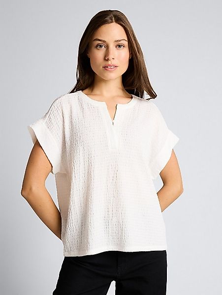 TOM TAILOR T-Shirt T-Shirt Crinkle T-Shirt günstig online kaufen