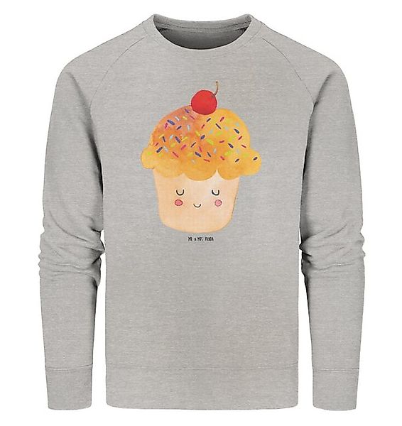 Mr. & Mrs. Panda Longpullover Cupcake Größe XL - Heather Grey - Geschenk, T günstig online kaufen