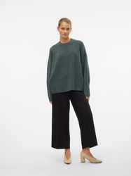 Vero Moda Rundhalspullover VMBoom (1-tlg) Plain/ohne günstig online kaufen