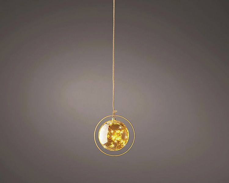 Kaemingk Dekofigur Lumineo LED Kugelhänger batteriebetrieben mit günstig online kaufen