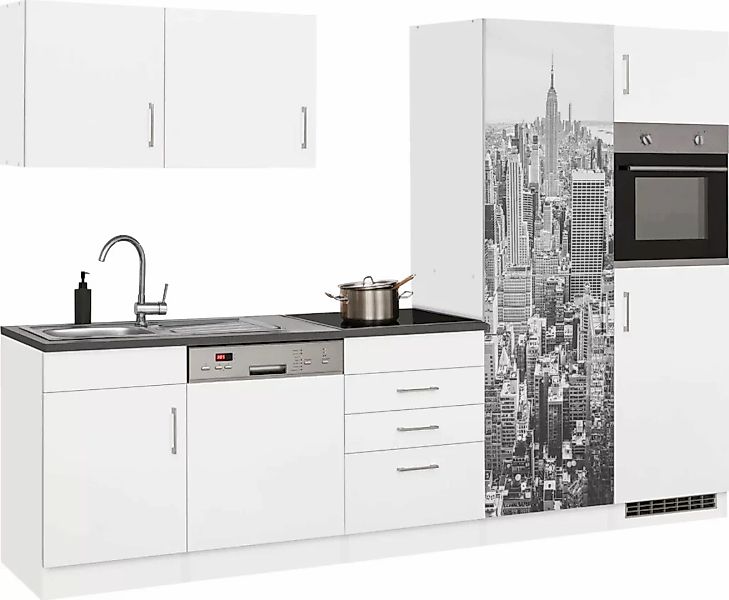 KOCHSTATION Küchenzeile »KS-Paris«, ohne E-Geräte, Breite 290 cm günstig online kaufen