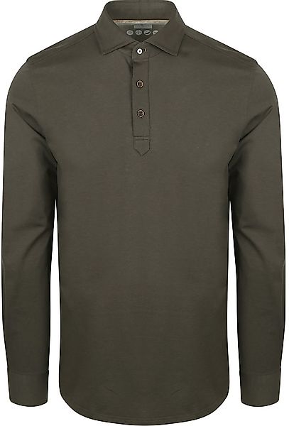 R2 Camicia Polo Jersey Dunkelgrün - Größe M günstig online kaufen