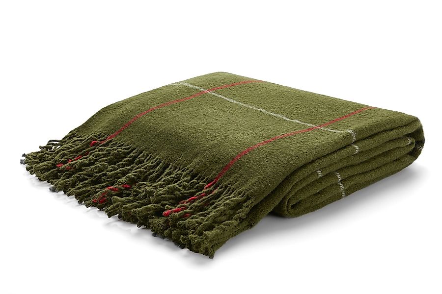 Wohndecke Olive, samtig & stilvoll, 150x200 günstig online kaufen