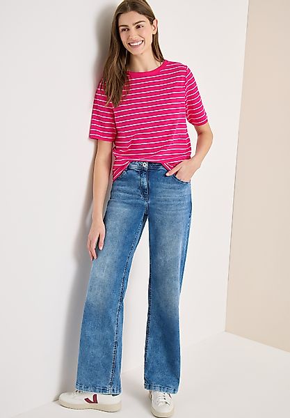 Cecil T-Shirt aus reiner Baumwolle günstig online kaufen