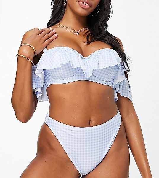Peek & Beau Größere Brust – Exclusive – Ärmelloses Bügel-Bikinioberteil mit günstig online kaufen