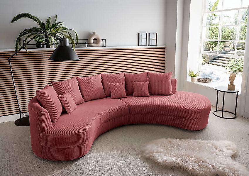 INOSIGN Ecksofa "Limoncello organische Formensprache, OTTOs Choice, L-Form" günstig online kaufen
