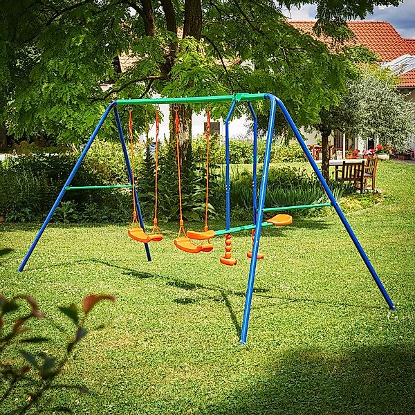 Spielwerk Einzelschaukel, (1-tlg), Kinderschaukel Metall 200kg günstig online kaufen