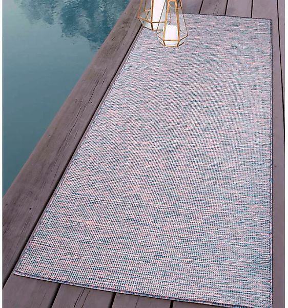 Carpet City Outdoorteppich »PALM 2778«, rechteckig, 5 mm Höhe, Läufer, Wett günstig online kaufen