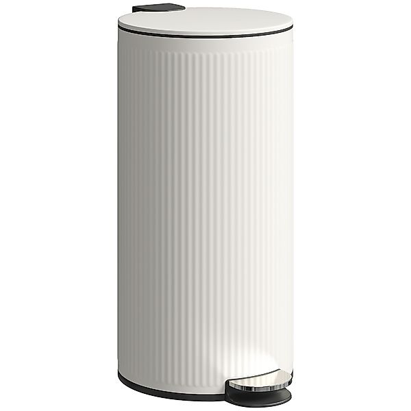 HOMCOM Mülleimer 30 L Treteimer mit Softclose-Deckel und Pedal, Abfallsamml günstig online kaufen