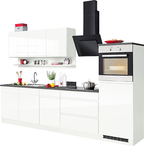 KOCHSTATION Küchenzeile "KS-Virginia" Breite 290 cm, wahlweise mit Induktio günstig online kaufen