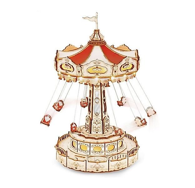 ROKR 3D-Puzzle Swing Ride / Kettenkarussell, 289 Puzzleteile günstig online kaufen