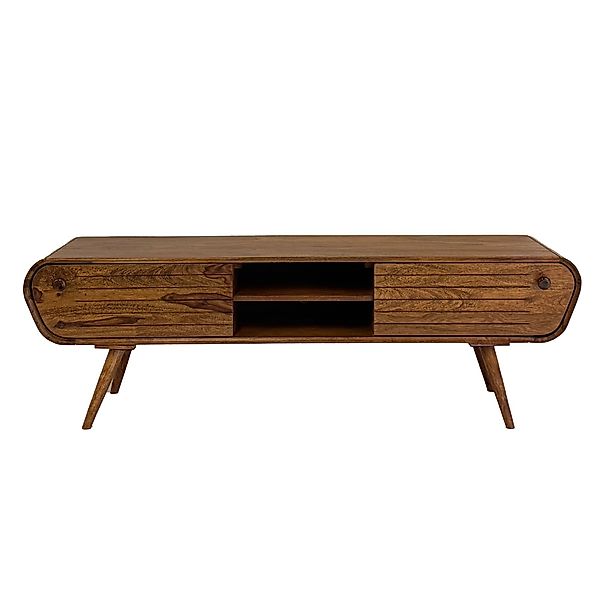 FINEBUY Lowboard FB111220 (zwei Schubladen, 160x50x45 günstig online kaufen