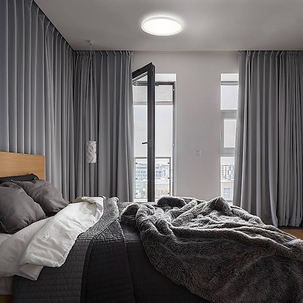 Briloner Leuchten LED Deckenleuchte Deckenlampe Panel Backlight-Effekt SLIM günstig online kaufen