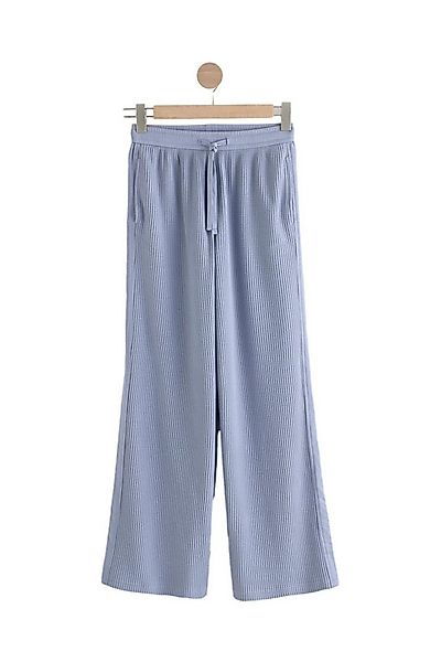 Next Jogginghose Weiche Hose mit weitem Bein und Waffelstruktur (1-tlg) günstig online kaufen