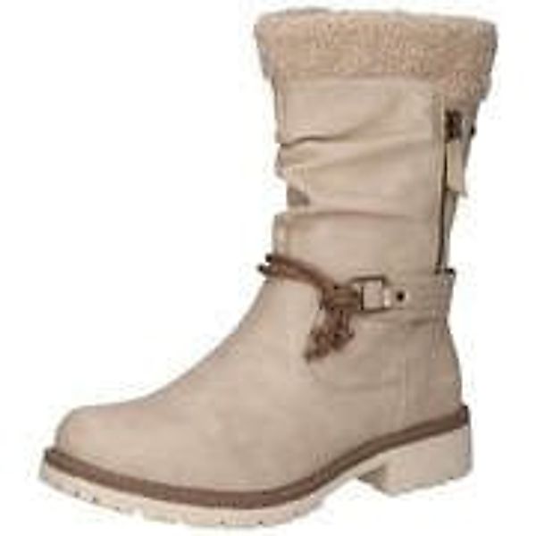 Tom Tailor Stiefelette Damen beige günstig online kaufen