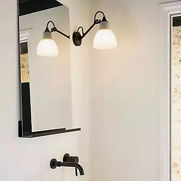 DCW Lampe Gras No. 104 Bathroom Wandleuchte, schwarz günstig online kaufen