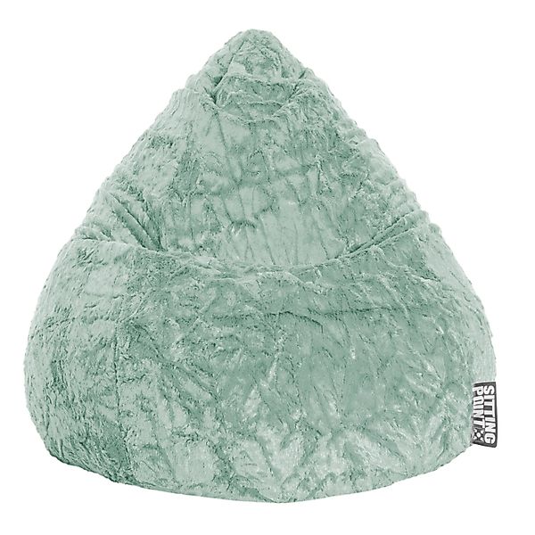 Sitting Point Sitzsack Fluffy 220 l Salbei günstig online kaufen