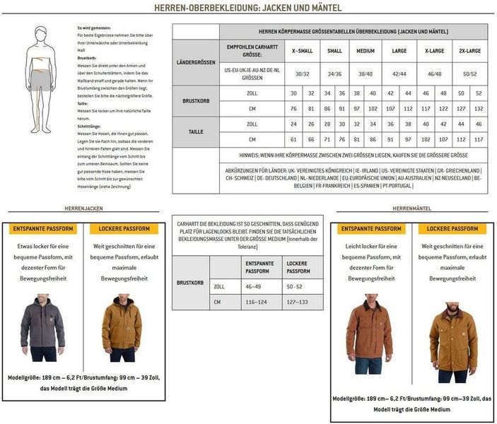 Carhartt Kurzjacke Insul. Active 106980 günstig online kaufen