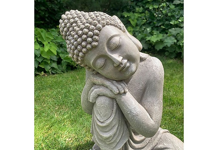 K&L Wall Art Buddhafigur Feng Shui Fensterbank Deko Buddha Statue Zen Figur günstig online kaufen