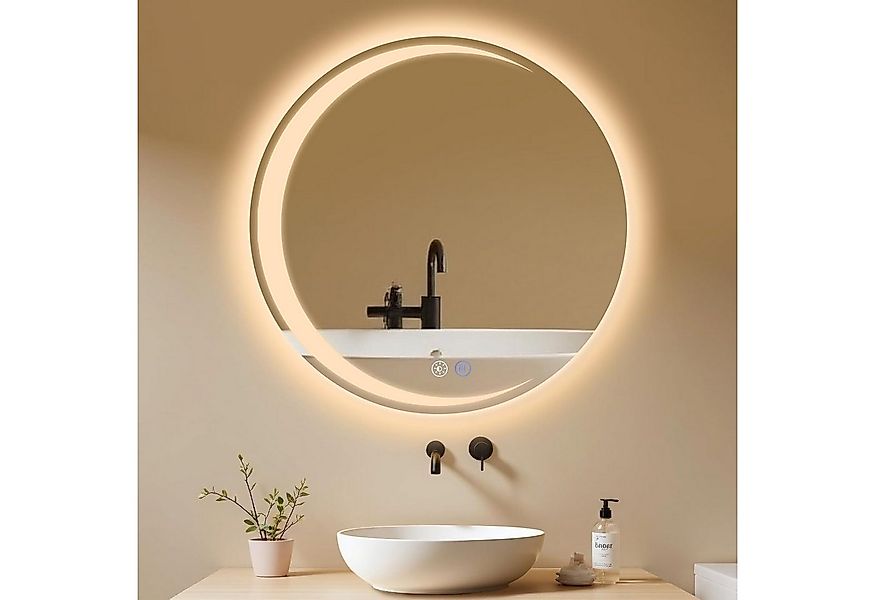 Nettlife Badspiegel Moderner 50/60/70/80cm berührungsempfindlicher Dimmer A günstig online kaufen