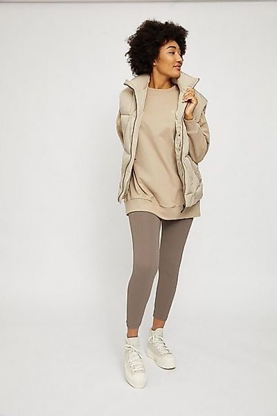 MAZINE Winterjacke HANSKA VEST Beige Vegane Damen Winterweste günstig online kaufen