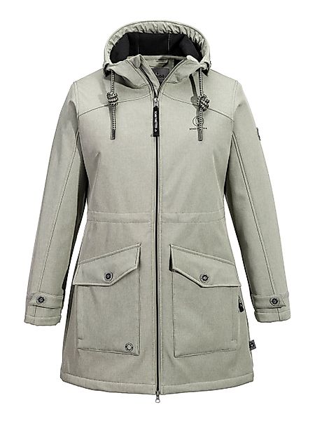 Schietwetter Softshellmantel Damen Softshelljacke "Goldhaar Emmy" günstig online kaufen