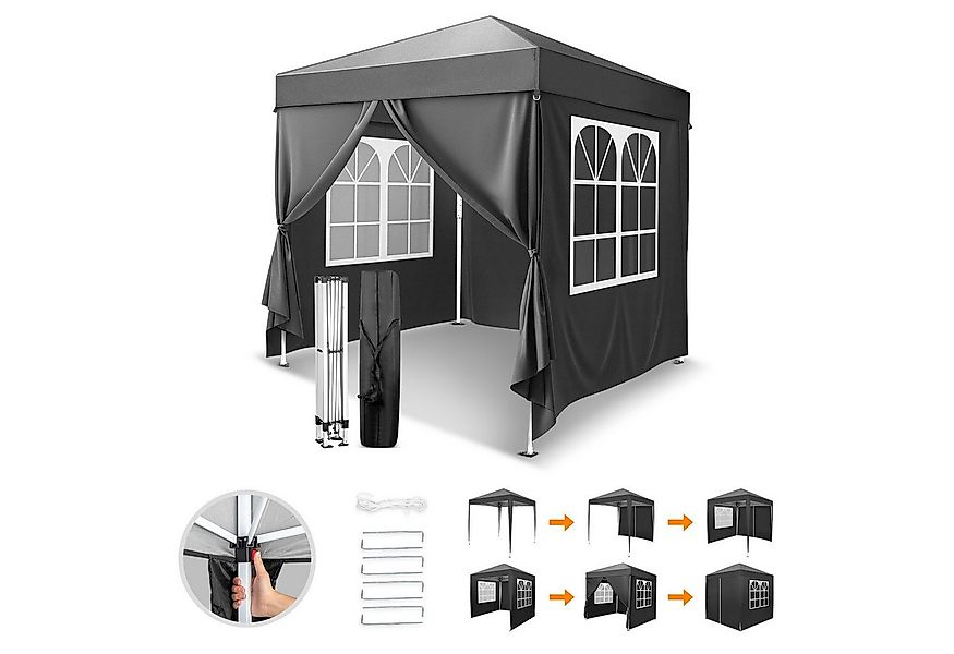 VINGLI Faltpavillon Pop Out Faltpavillon, BxT: 600x300 / 300x300/ 200x200 c günstig online kaufen