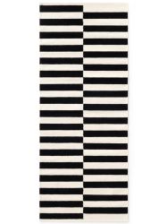 HANSE Home Wollteppich "Donna, schwarz-weiss" rechteckig 5 mm Höhe Handgewe günstig online kaufen