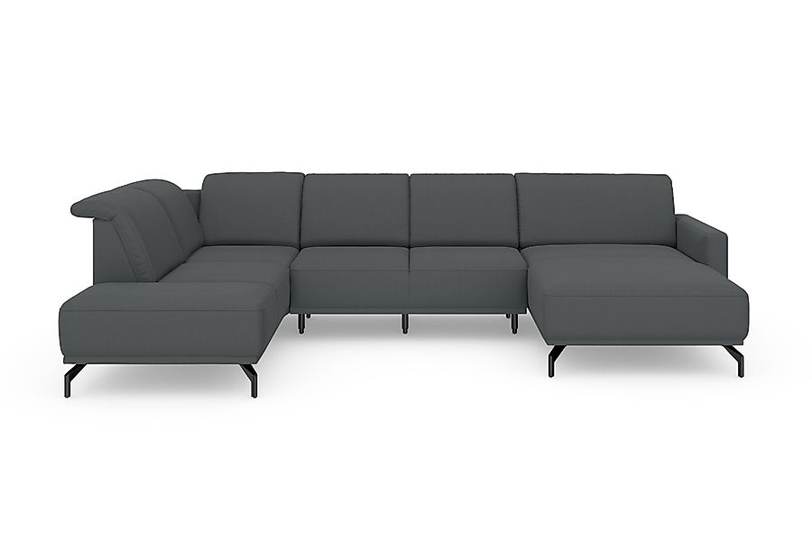 sit&more Wohnlandschaft »Bailando U-Form« wahlweise mit Kopfteilverstellung günstig online kaufen