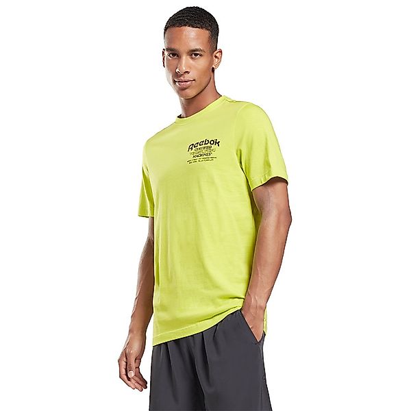 Reebok Weightlifting Novelty Kurzarm T-shirt M Acid Yellow günstig online kaufen